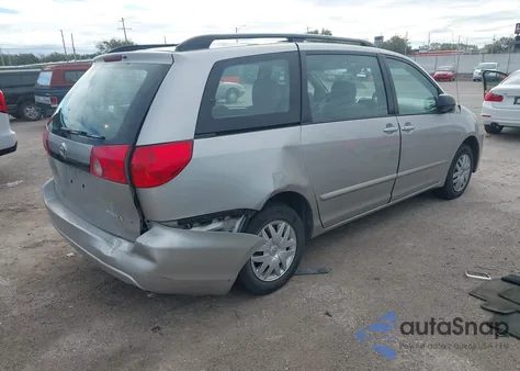 2008 Toyota Sienna Ce z USA, uszkodzony, nr VIN 5TDZK23C48S129743